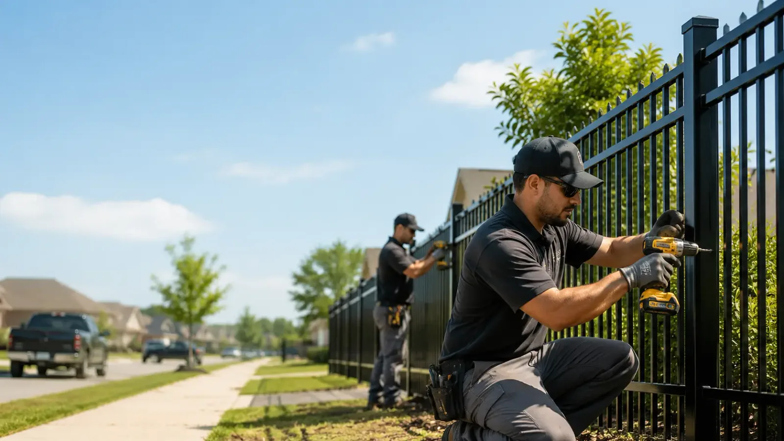 Metal Fence Installation in Neville, OH
